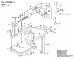 Bosch 0 601 999 016 ---- Cutting Stand Spare Parts